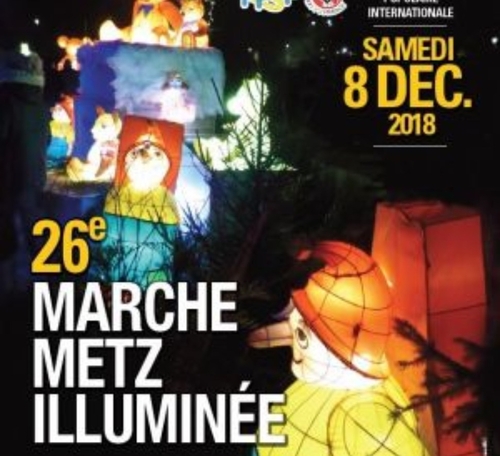 Marche Metz illuminée