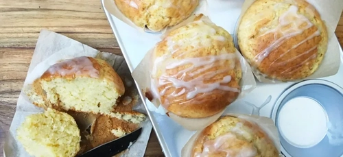 Muffins au citron (recette rapide et légère!)