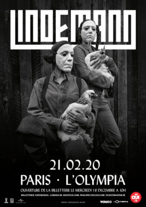Lindemann à Paris en 2020 : gagnez vos places avec OUI FM