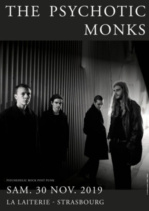 The Psychotic Monks en concert à Strasbourg avec OUI FM