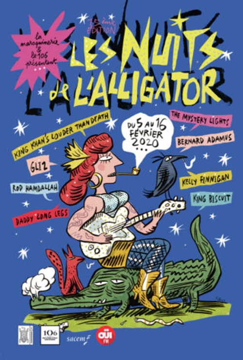 Les Nuits de L'Alligator : Kelly Finnigan en concert à Paris avec...