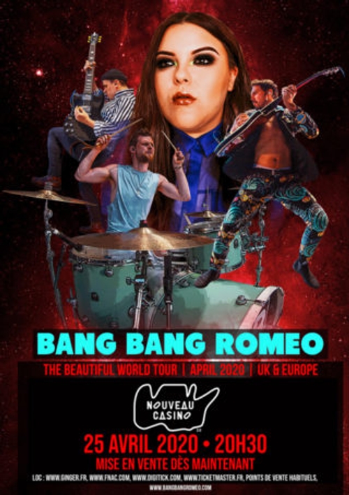 Bang Bang Romeo en concert à Paris avec OUI FM