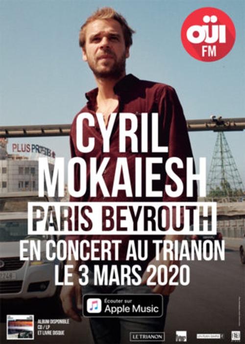 Cyril Mokaiesh en concert à Paris avec OUI FM