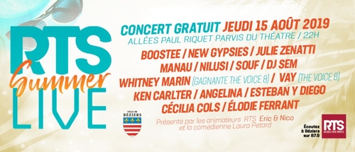 RTS Summer Live à la féria de Béziers 2019 !!!