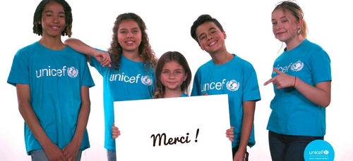 Les Kids United Nouvelle Génération soutiennent l'UNICEF