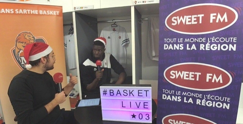 Youssoupha Fall était l’invité de #BasketLive
