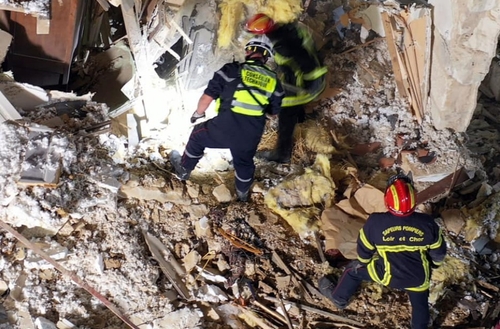 Montoire-sur-le-Loir : après l'explosion, les pompiers font le point