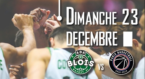 Gagnez vos places pour ADA Blois - Paris Basketball
