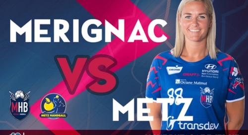 Gagnez vos places pour le match Mérignac Handball - Metz Handball