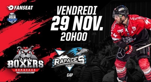 Hockey : Gagnez vos places pour le match Bordeaux - Gap !
