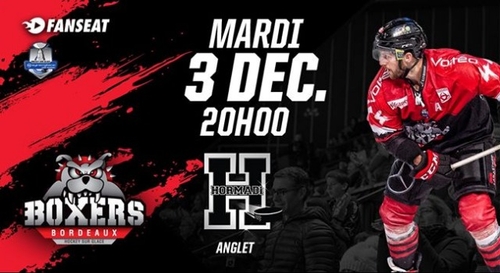 Hockey : Gagnez vos places pour le match Bordeaux - Anglet !