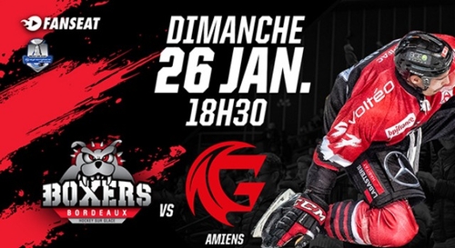 Hockey : Gagnez vos places pour le match Bordeaux - Amiens !