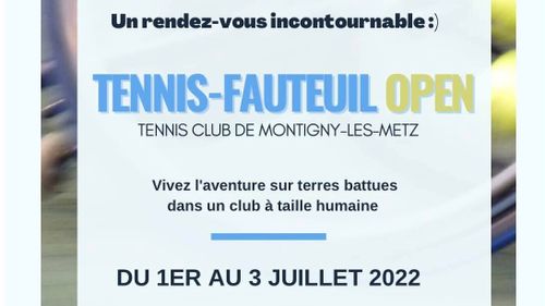 Sport. Le Tennis-Fauteuil Open de Montigny-lès-Metz c’est ce...