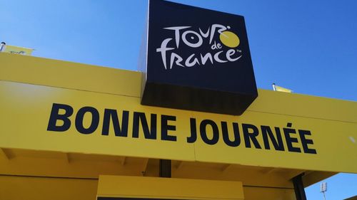 (Photos) : une 7e étape du Tour de France sous le soleil à Tomblaine