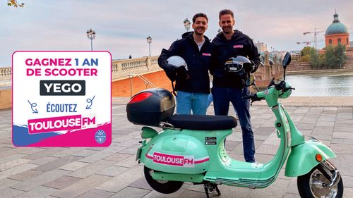 Gagnez 1 an de scooter YEGO avec Toulouse FM !