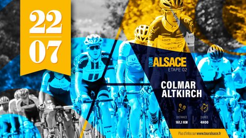 Tour Alsace 2021 : Colmar-Altkirch au programme du peloton ce jeudi