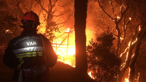 Incendie dans le Var : des pompiers Alsaciens sont partis prêter...