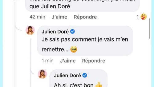 Julien Doré réplique à ses détracteurs (avec beaucoup d'humour !)