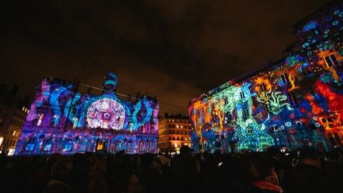 Coup d'envoi de la Fête des Lumières à Lyon 