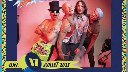 Les Red Hot Chili Peppers en clôture des Vieilles Charrues 2023