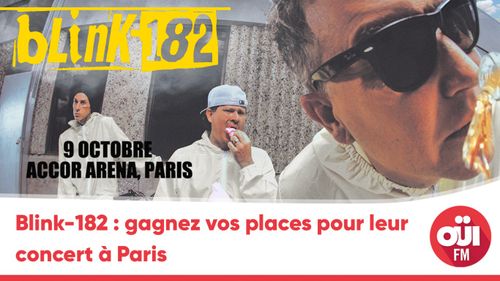 Blink-182 : gagnez vos places pour leur concert à Paris