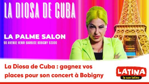 La Diosa de Cuba : gagnez vos places pour son concert à Bobigny