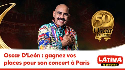 Oscar D'Léon : gagnez vos places pour son concert à Paris