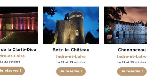 La Nuit des châteaux en Centre-Val de Loire : demandez le programme ! 