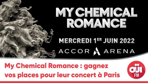 My Chemical Romance : gagnez vos places pour leur concert à Paris