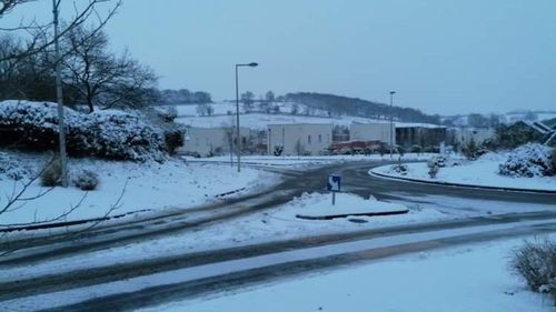 Dans le Nord-Mayenne, les premiers flocons de neige sont tombés