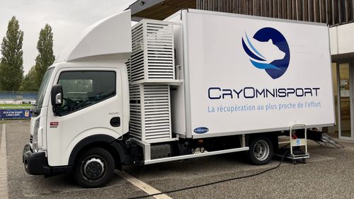 Le seul camion de cryothérapie ambulant de France est en Alsace
