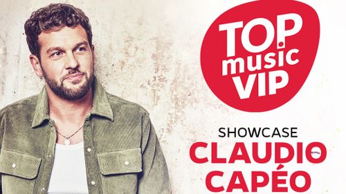 Claudio Capéo en Top Music VIP