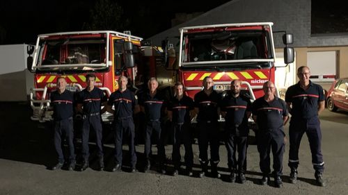 Incendies en Gironde : des pompiers sarthois et ornais en renfort