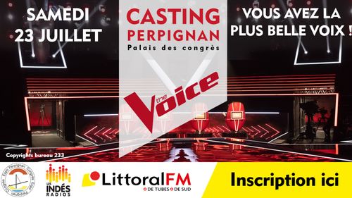 Perpignan : The Voice et Littoral FM organise le casting de la...