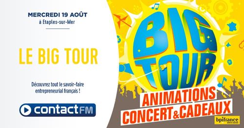 LE BIG TOUR AU TOUQUET AVEC CONTACT FM