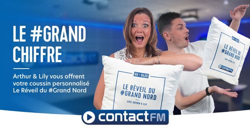 GAGNEZ VOTRE OREILLER "LE RÉVEIL DU #GRAND NORD" SUR CONTACT FM !