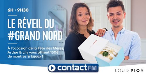 GAGNEZ 150€ DE BIJOUX DANS LES BOUTIQUES LOUIS PION SUR CONTACT FM !