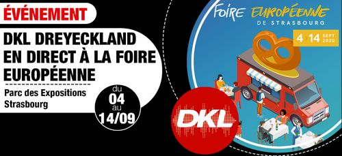 DKL sera présent à la Foire Européenne de Strasbourg