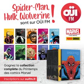 Une collection complète de Comics Marvel à gagner avec OUI FM !