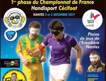 Les championnats de France de cécifoot auront lieu à Nantes ce...