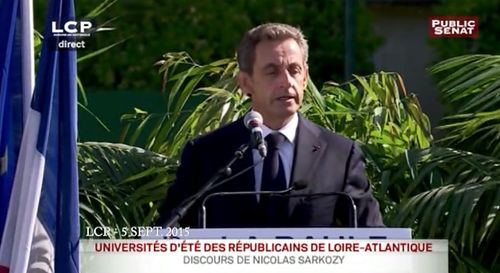 Le lapsus de Nicolas Sarkozy à La Baule !