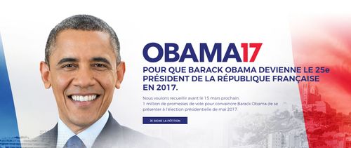 Insolite : Barack Obama président de la France ?