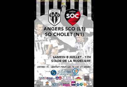 Le SCO d'Angers en match amical ce samedi aux Sables d'Olonne