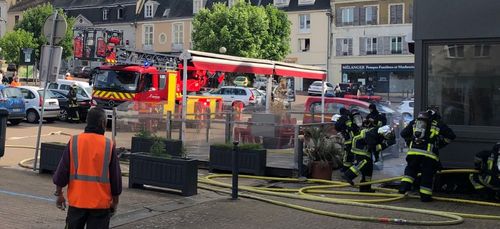 Nogent-le-Rotrou : incendie au restaurant "Le BHV"