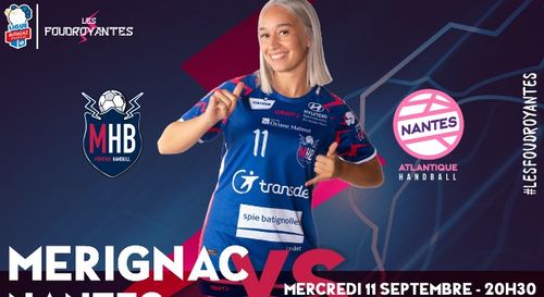 Gagnez vos places pour le match MHB Mérignac Handball - Nantes...
