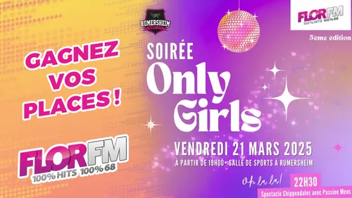 SOIREE ONLY GRILS AVEC FLOR FM