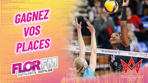 GAGNEZ VOS PLACES POUR LE VOLLEY MULHOUSE ALSACE AU PALAIS DES...