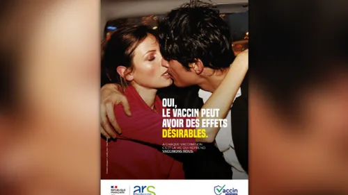 "Effets désirables" : une campagne pour la vaccination surprenante...