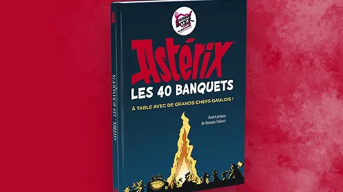 Astérix se met à table pour la bonne cause