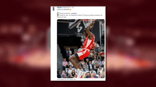 Basket : Cholet bat le champion en titre pour son entrée dans les...
